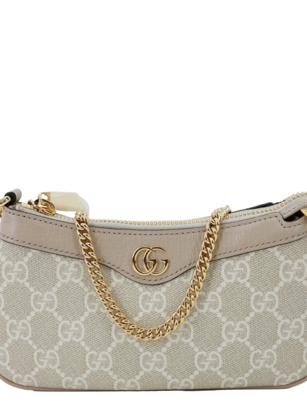 Gucci Ophidia Mini GG Supreme Canvas Shoulder Bag Beige 764960
